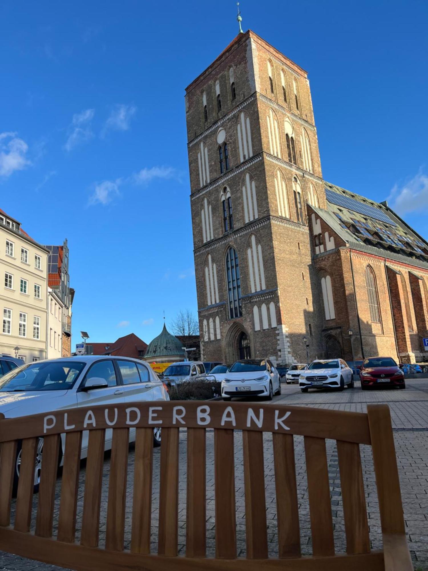 Ferienwohnung An Der Historischen Stadtmauer Rostock Exterior foto